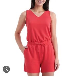 Lolë Women's Beach Romper - Red - Medium